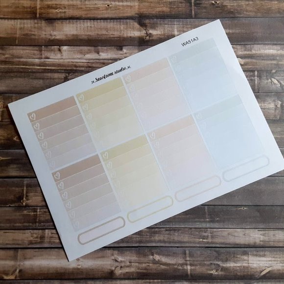 Planner Sticker Kit American Honey, Erin Condren ECLP, Weekly Spread, KI… - Picture 3 of 7